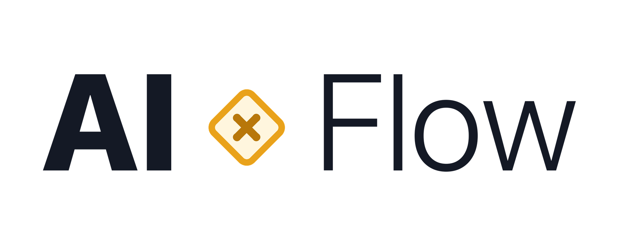 AIxFlow Wortmarke hell